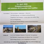 Einladung zur Wanderung der OG Eybach mit der OG Lauffen